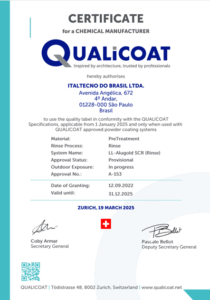 Certificado qualicoat italtecno 153
